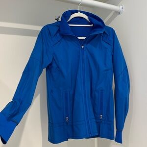 Lululemon Royal Blue Hooded Jacket LIKE NEW!